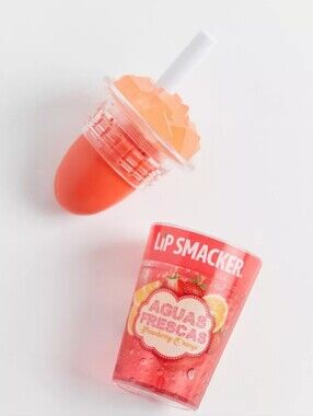 Lip Smacker Aguas Frescas Strawberry Anf Orange Lip Balm